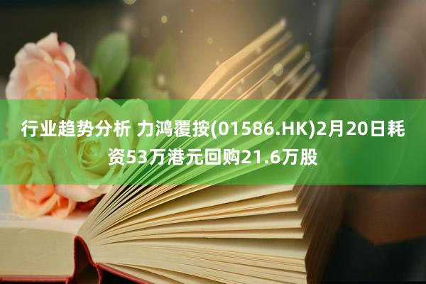 行业趋势分析 力鸿覆按(01586.HK)2月20日耗资53万港元回购21.6万股